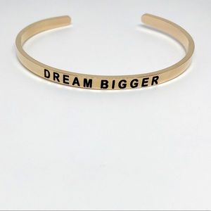 Dream Bigger Affirmation Spiritual Bracelet Custom Made